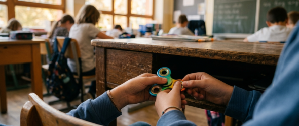 Fidget Toys zijn een uitkomst zijn voor kinderen met ADHD
